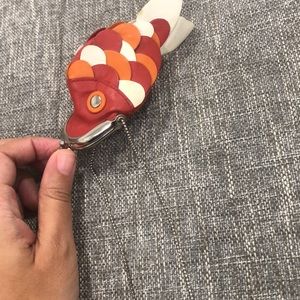 FURLA change purse fish